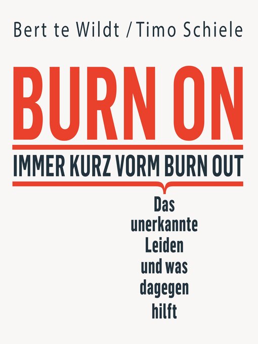 Title details for Burn On by Bert te Wildt - Wait list